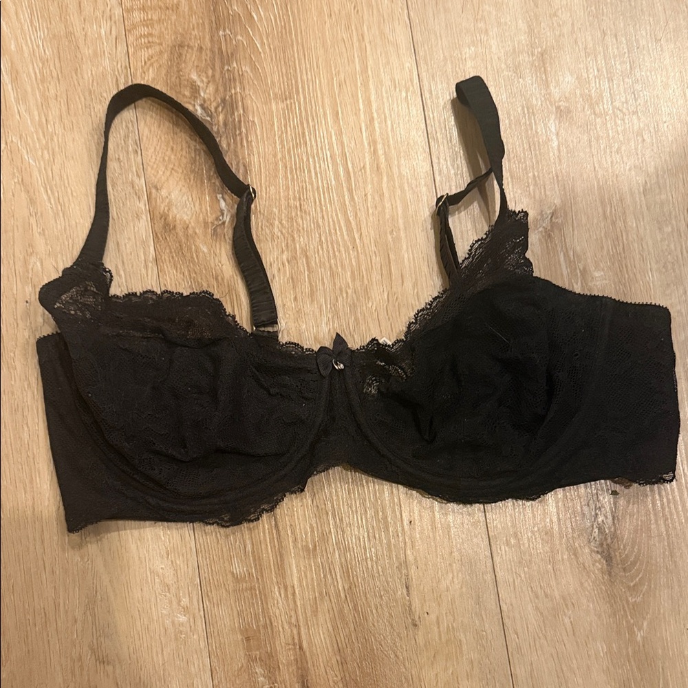 Le Mystere Black Lace Bra